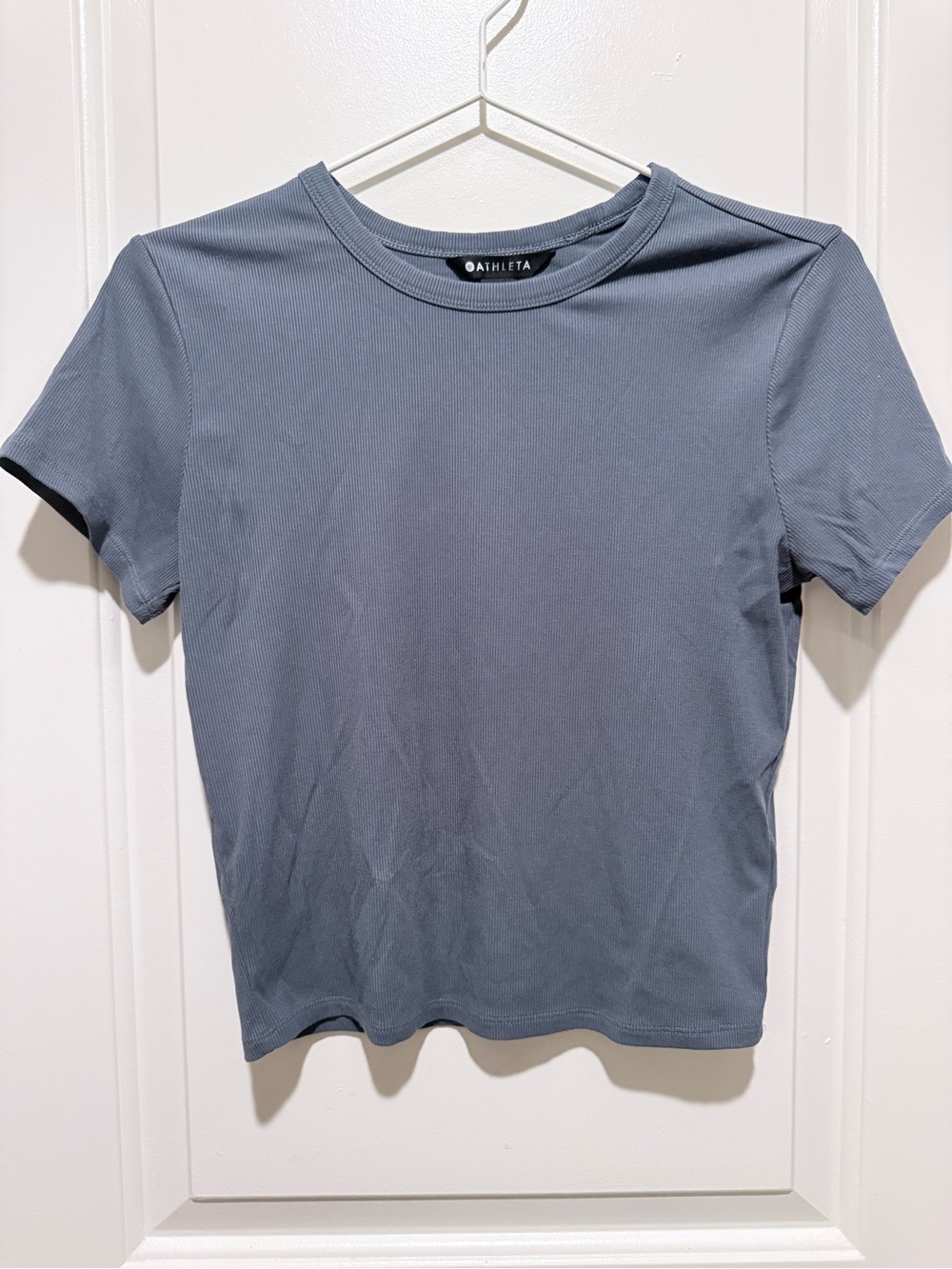 Athleta Men's Slate Gray Short-Sleeve Performance Tee